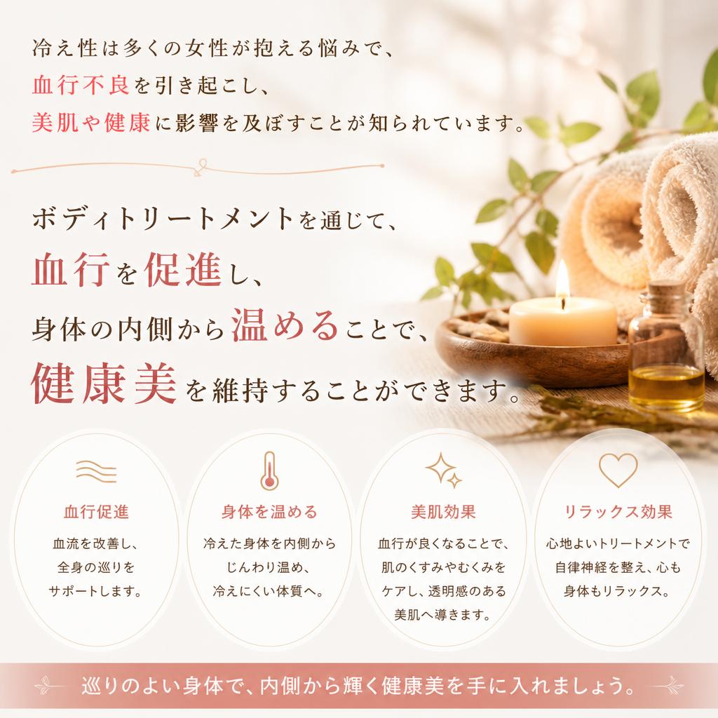 冷え性と健康美の関係