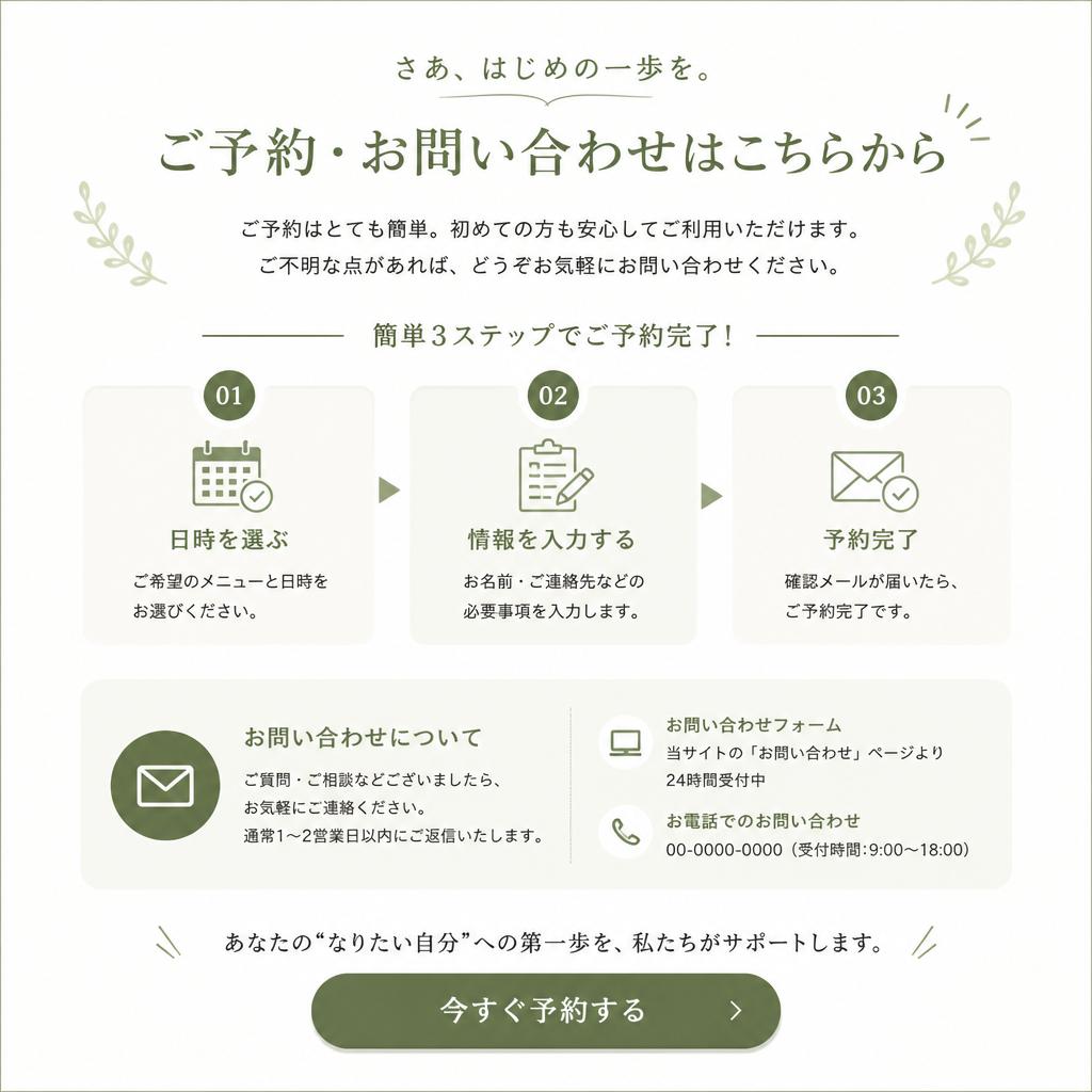 7. お問い合わせ・ご予約はこちら