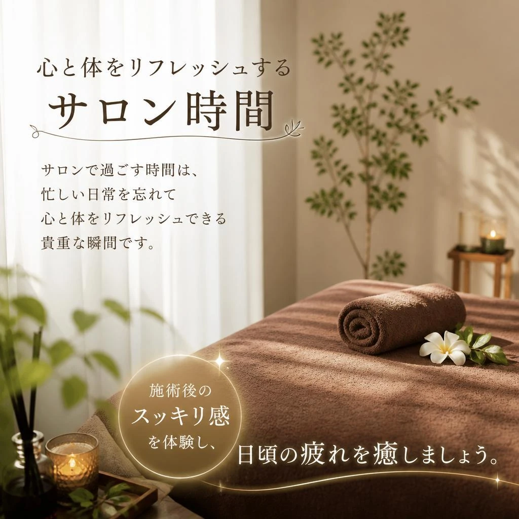 リフレッシュする特別な時間