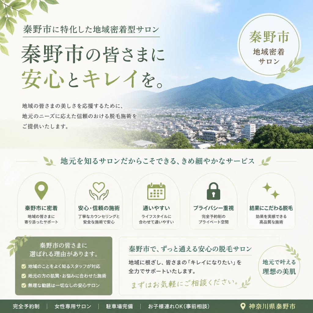 秦野市ならではのサービス